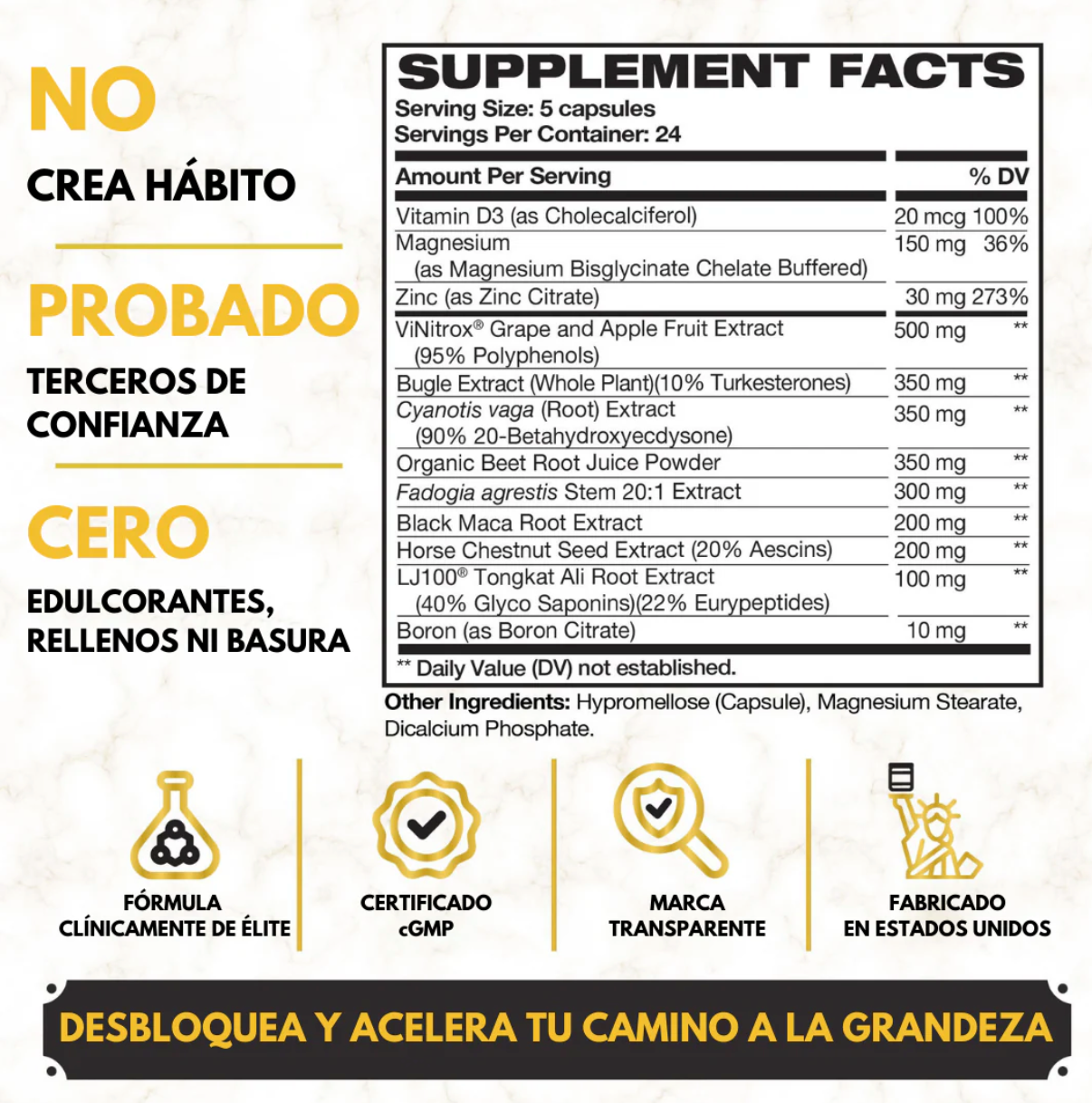 King Maker™ | Energía y Vitalidad Masculina