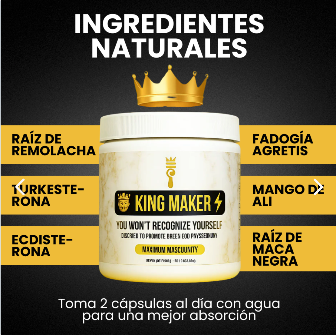 King Maker™ | Energía y Vitalidad Masculina